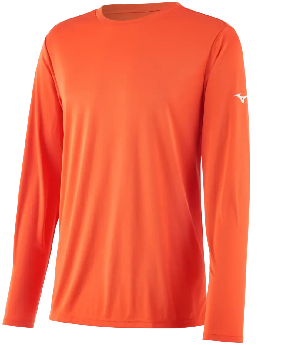 Mizuno 530210 Youth Nxt Long Sleeve Tee - Orange - m