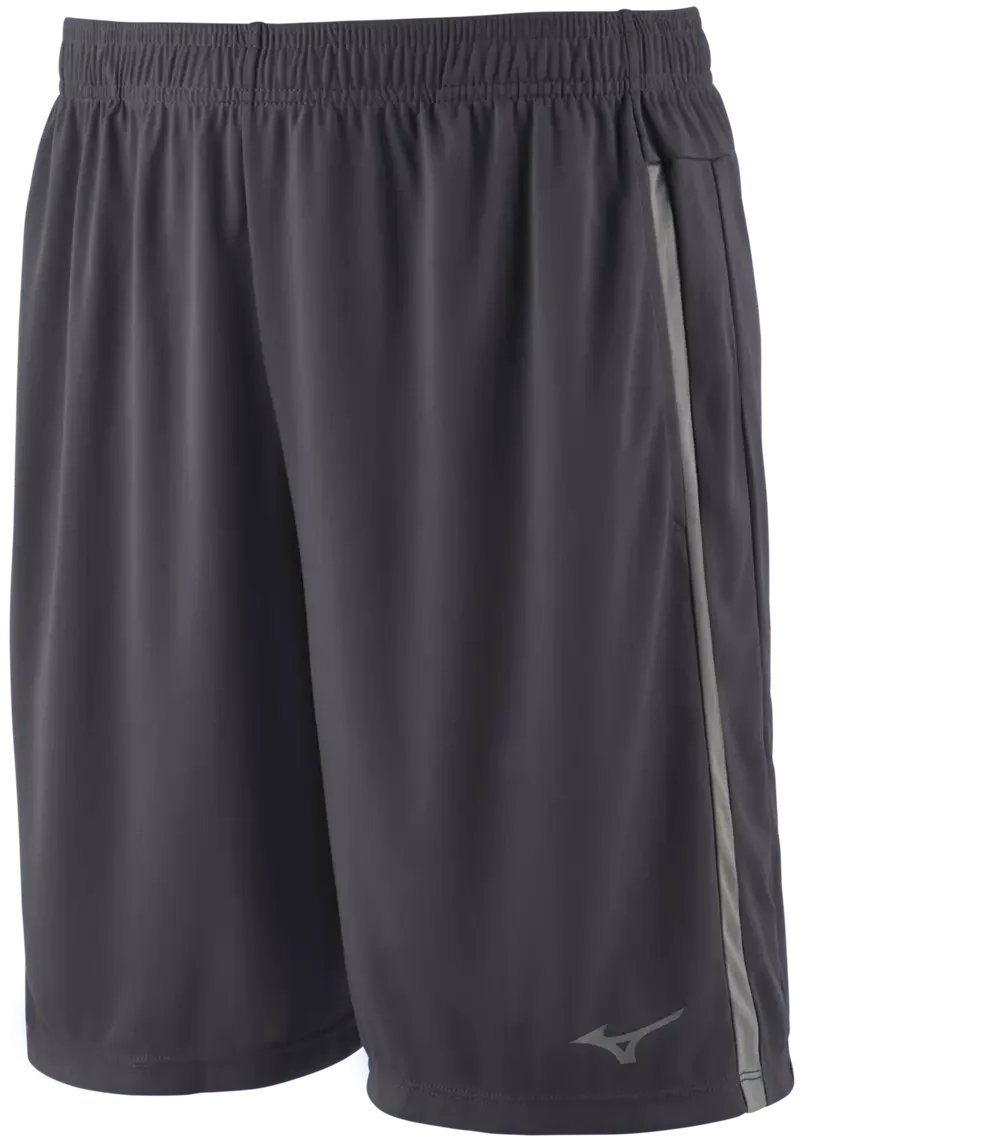 Mizuno 530211 Men’s Icon 8’’ Short Linerless - Charcoal - Adult s