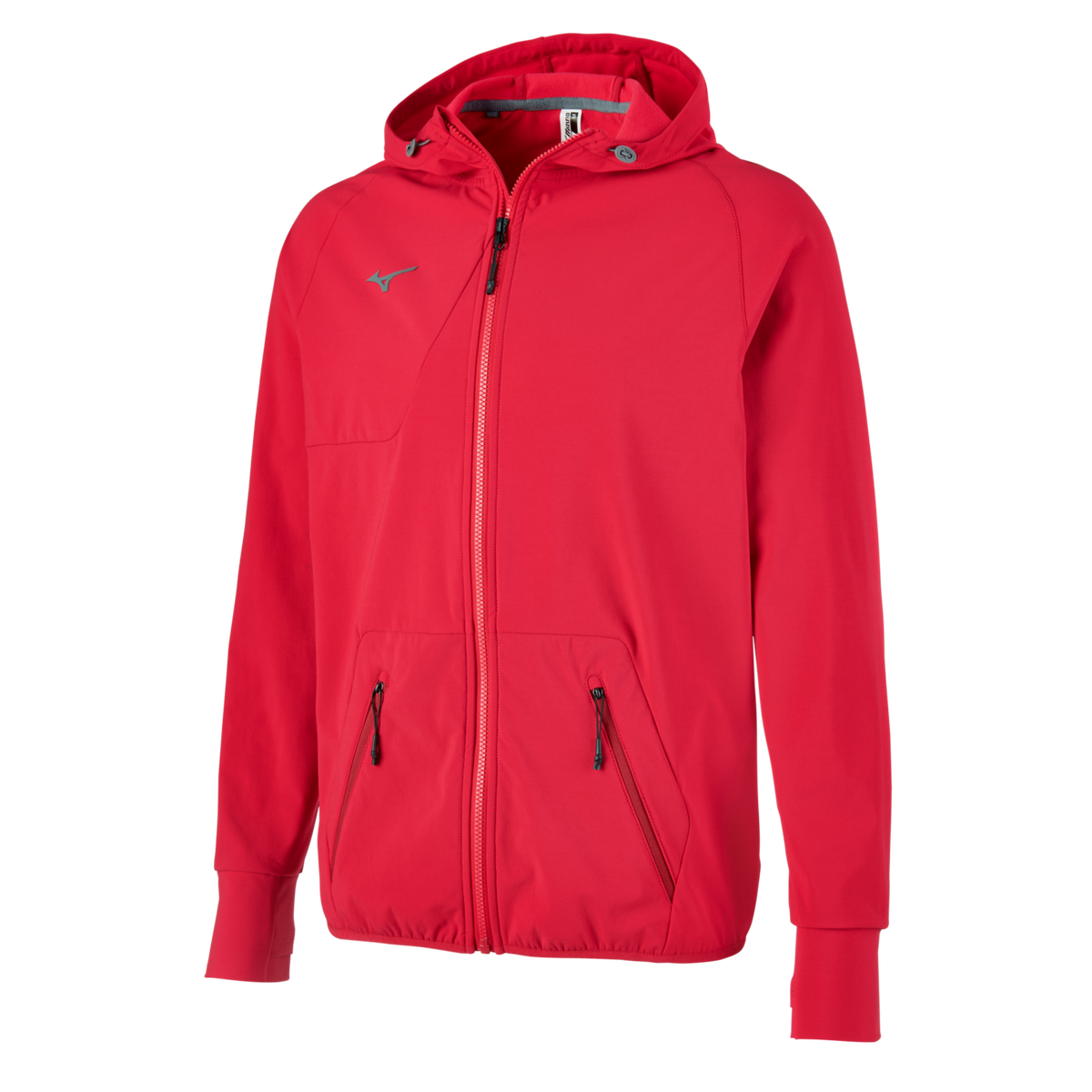 Mizuno 530230 Power Warm-up Hoodie - Red - Adult Xs