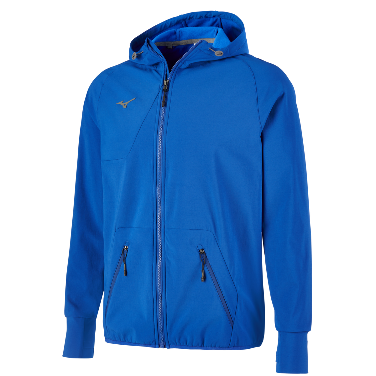 Mizuno 530230 Power Warm-up Hoodie - Royal - Adult Xs