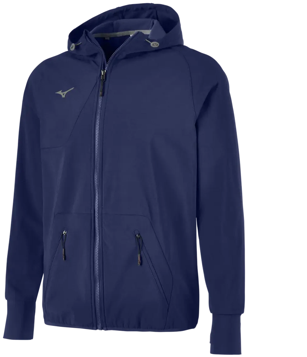 Mizuno 530231 Youth Power Warm-up Full-zip Hoodie - Navy - s