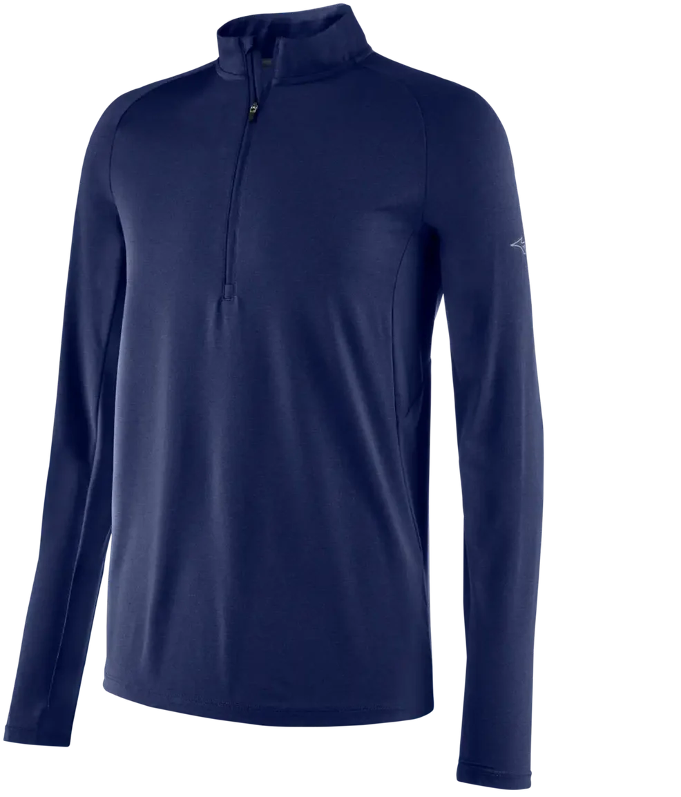 Mizuno 530237 Men’s Performance 1/4 Zip - Navy - Adult s