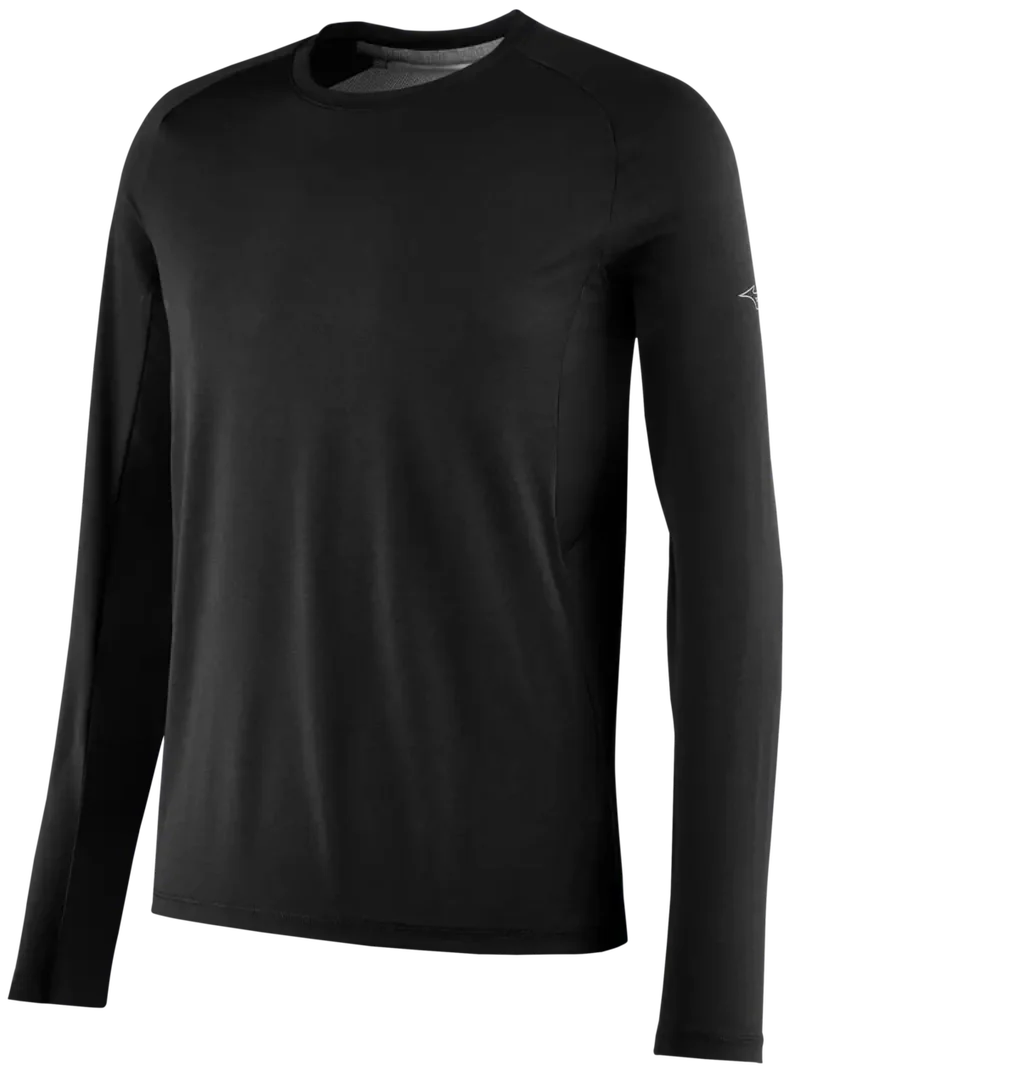 Mizuno 530238 Men’s Performance Long-sleeve - Black - Adult s