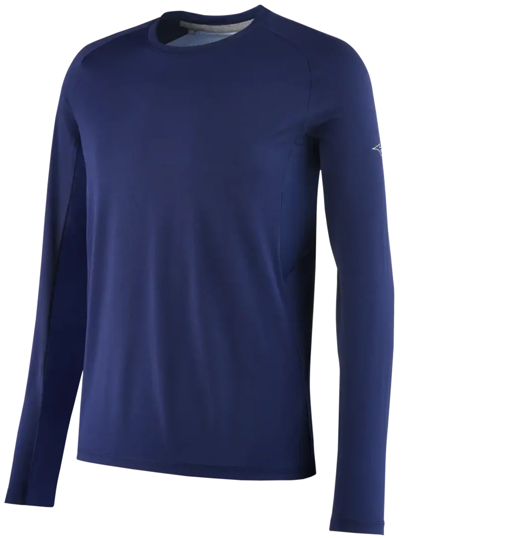 Mizuno 530238 Men’s Performance Long-sleeve - Navy - Adult s