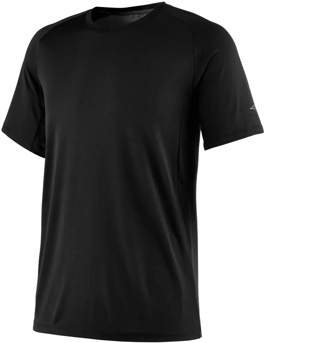Mizuno 530239 Men’s Performance Short-sleeve - Black - Adult s