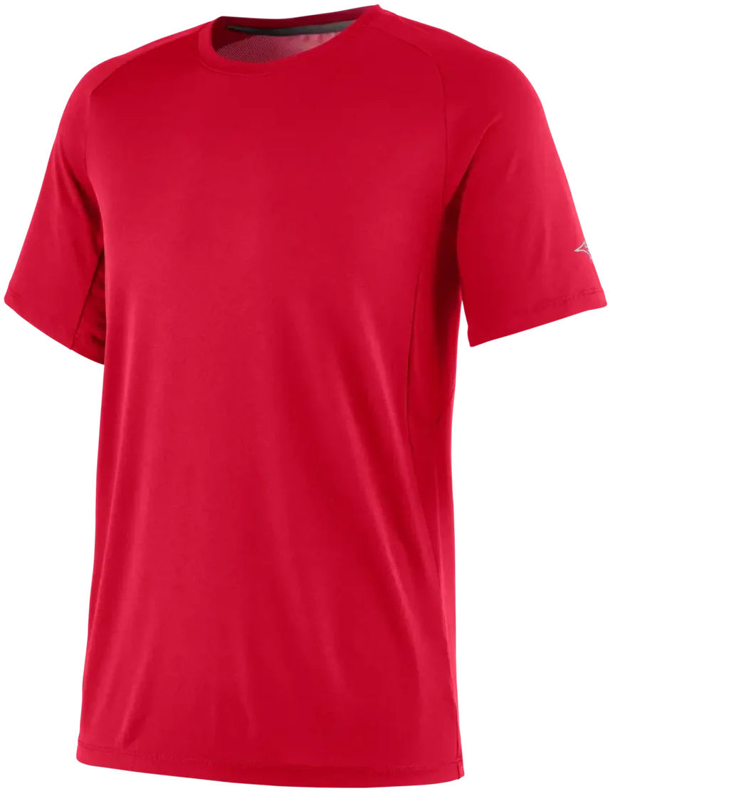Mizuno 530239 Men’s Performance Short-sleeve - Red - Adult s