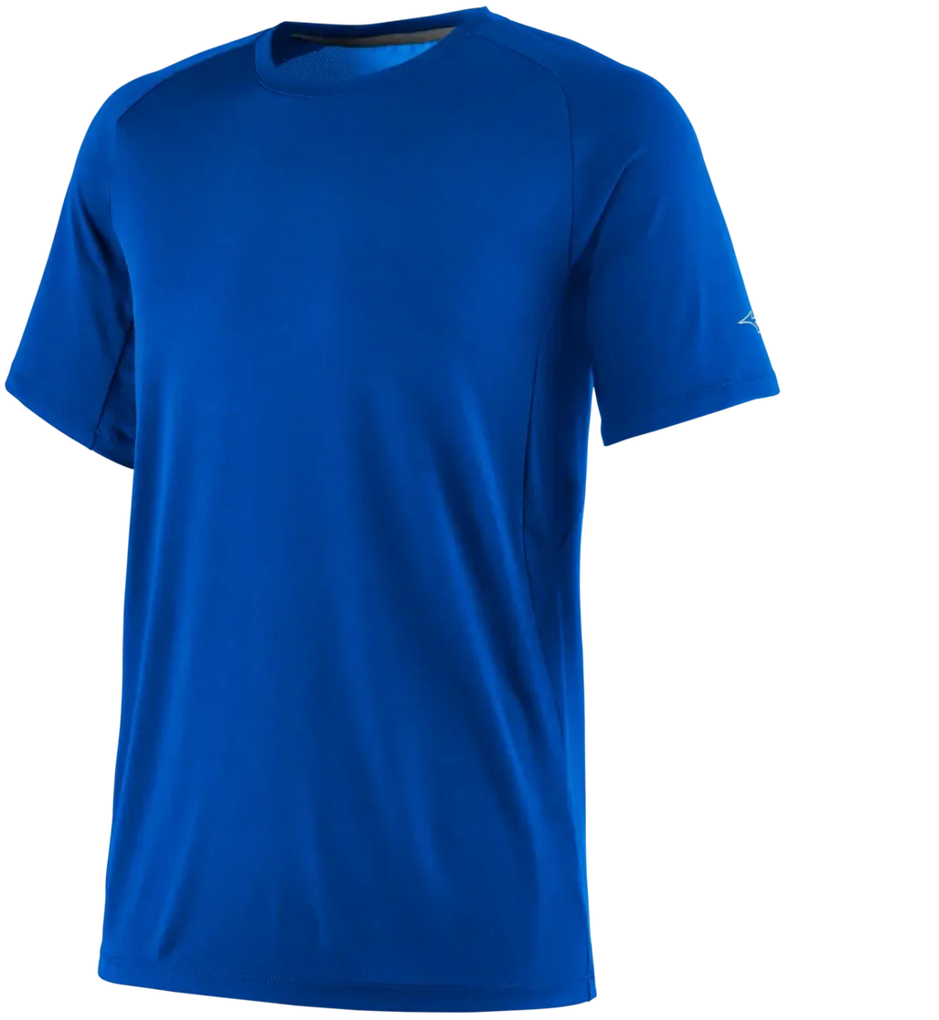 Mizuno 530239 Men’s Performance Short-sleeve - Royal - Adult s