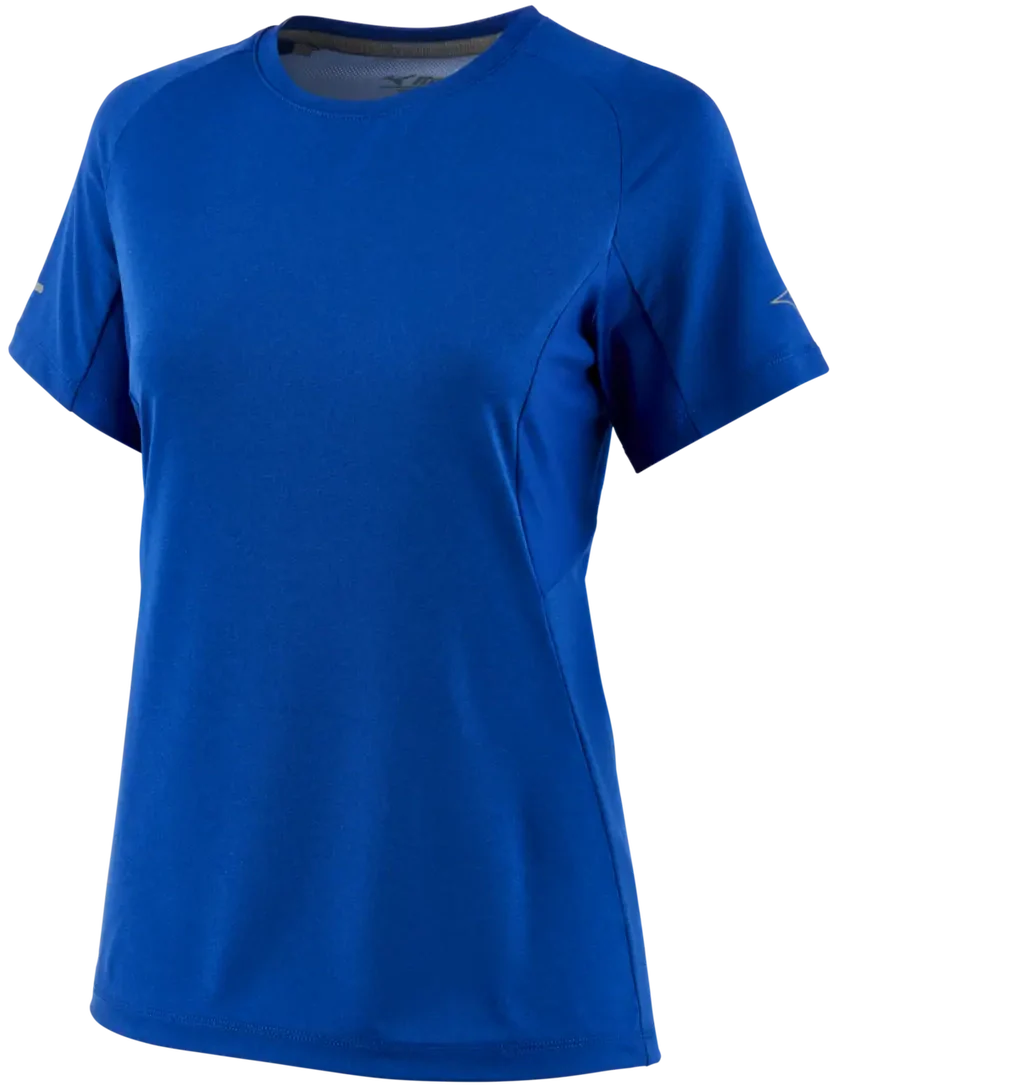 Mizuno 530241 Women’s Performance Short-sleeve - Royal - Ladies Xs