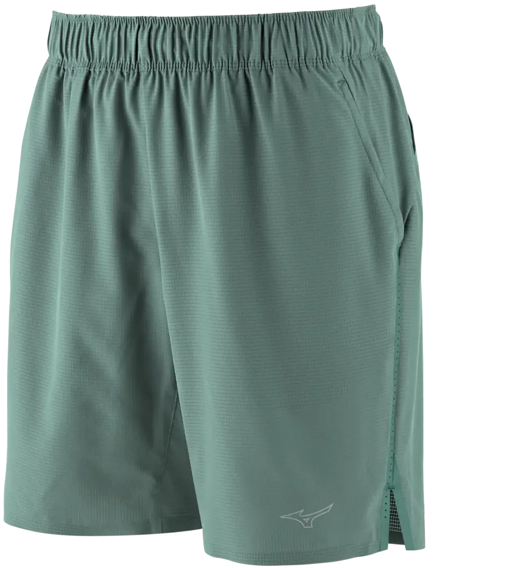 Mizuno 530246 Men’s Performance 9’’ Short Linerless - Silver Pine - Adult s