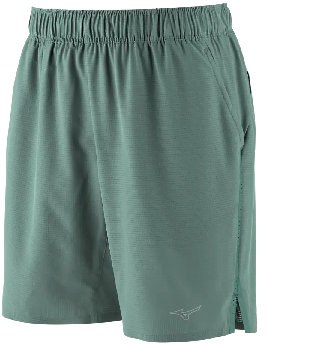 Mizuno 530246 Men’s Performance 9’’ Short Linerless - Silver Pine