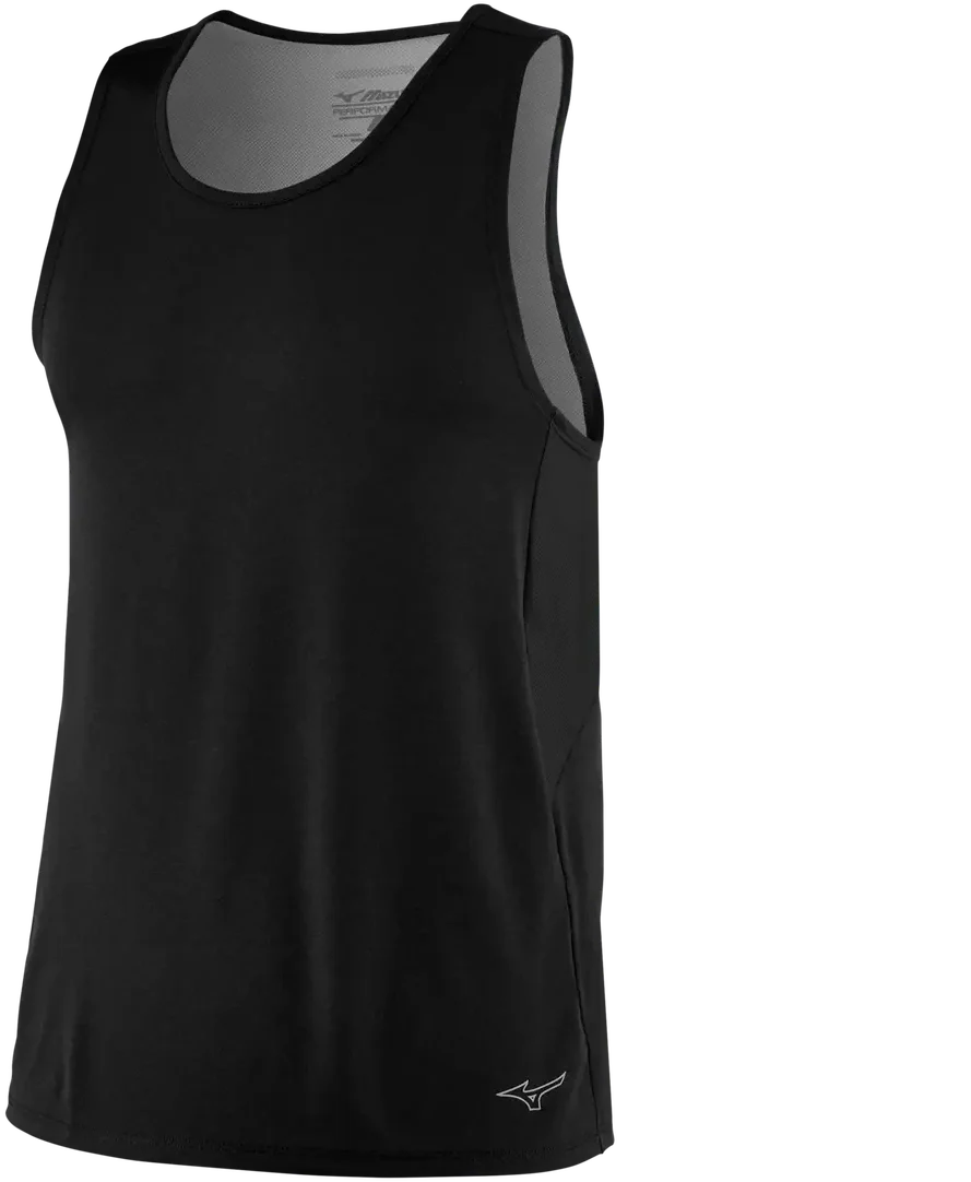 Mizuno 530247 Men’s Performance Singlet - Black - Adult s