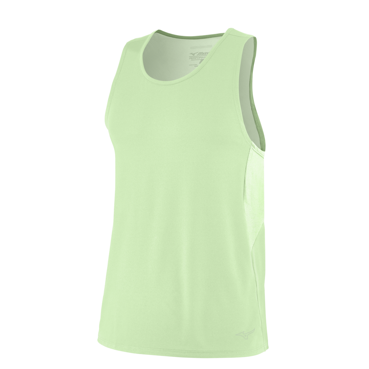 Mizuno 530247 Men’s Performance Singlet - Pastel Green - Adult 2xl