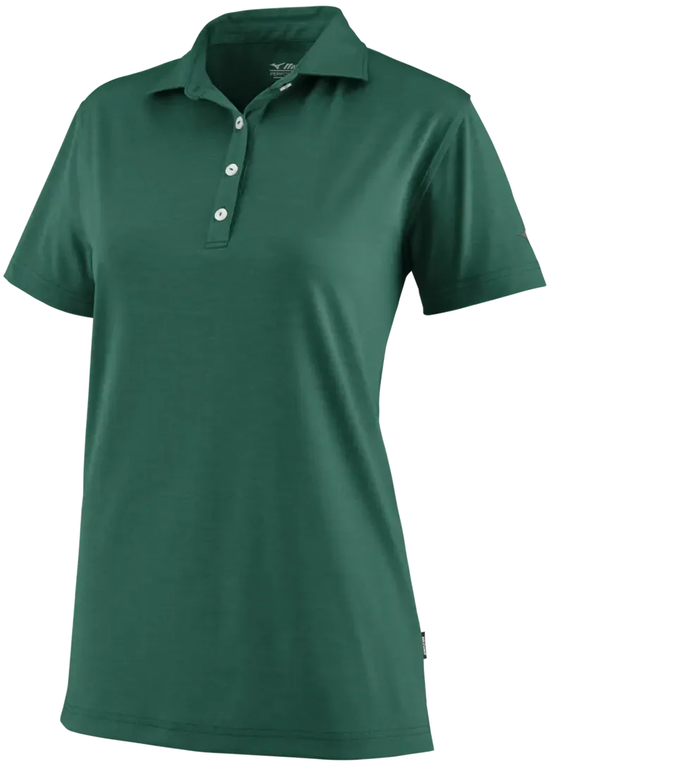 Mizuno 530276 Womens Pro Polo - Forest - Ladies Xs
