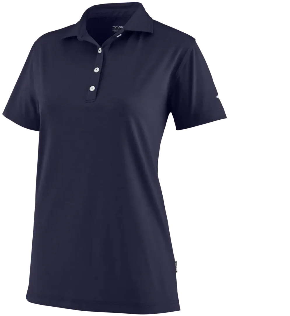 Mizuno 530276 Womens Pro Polo - Navy - Ladies Xs