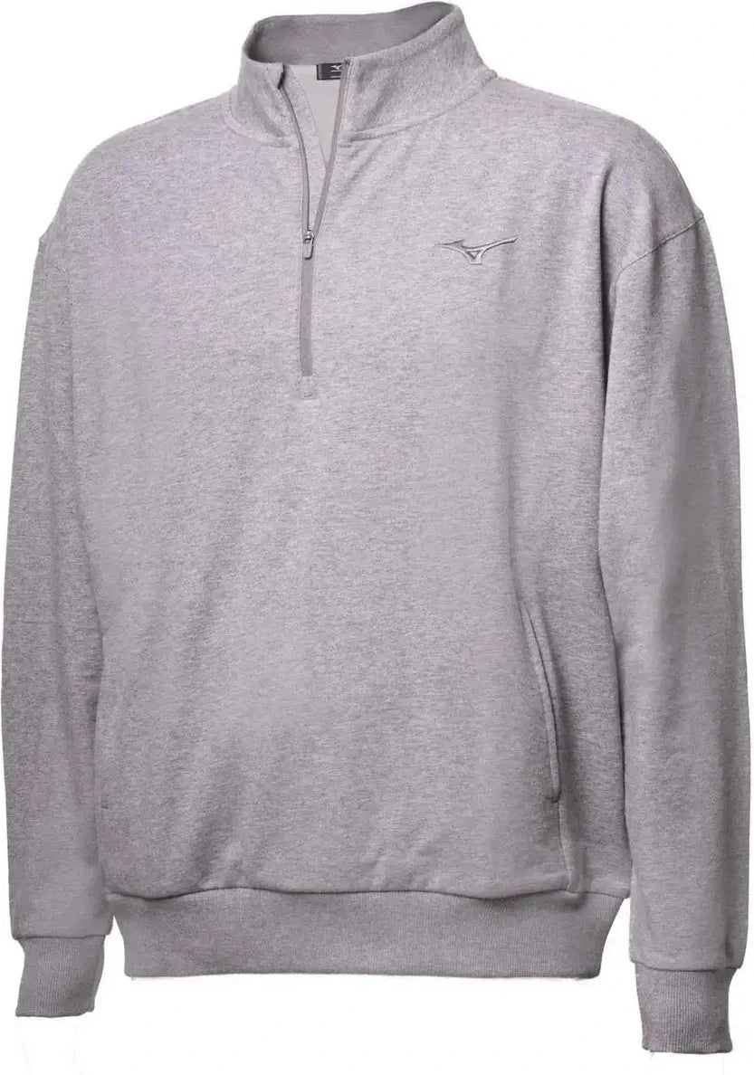Mizuno 530352 Recover 1/4 Zip - Heathered Shade - Adult Xs