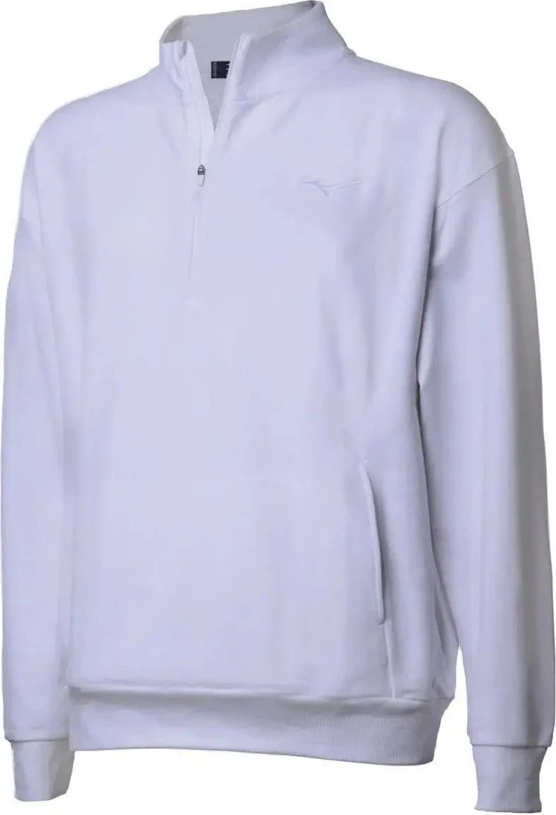 Mizuno 530352 Recover 1/4 Zip - White - Adult Xs