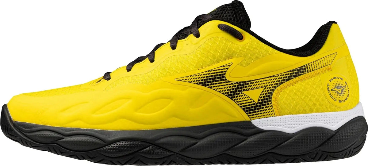 Mizuno 550075 Enforce Court Ac Men’s Tennis Shoes - Vibrant Yellow Black