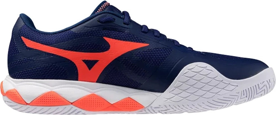 Mizuno 550094 Wave Enforce Tour 2 Ac Men’s Racquet Sports Shoe - Beacon Blue White