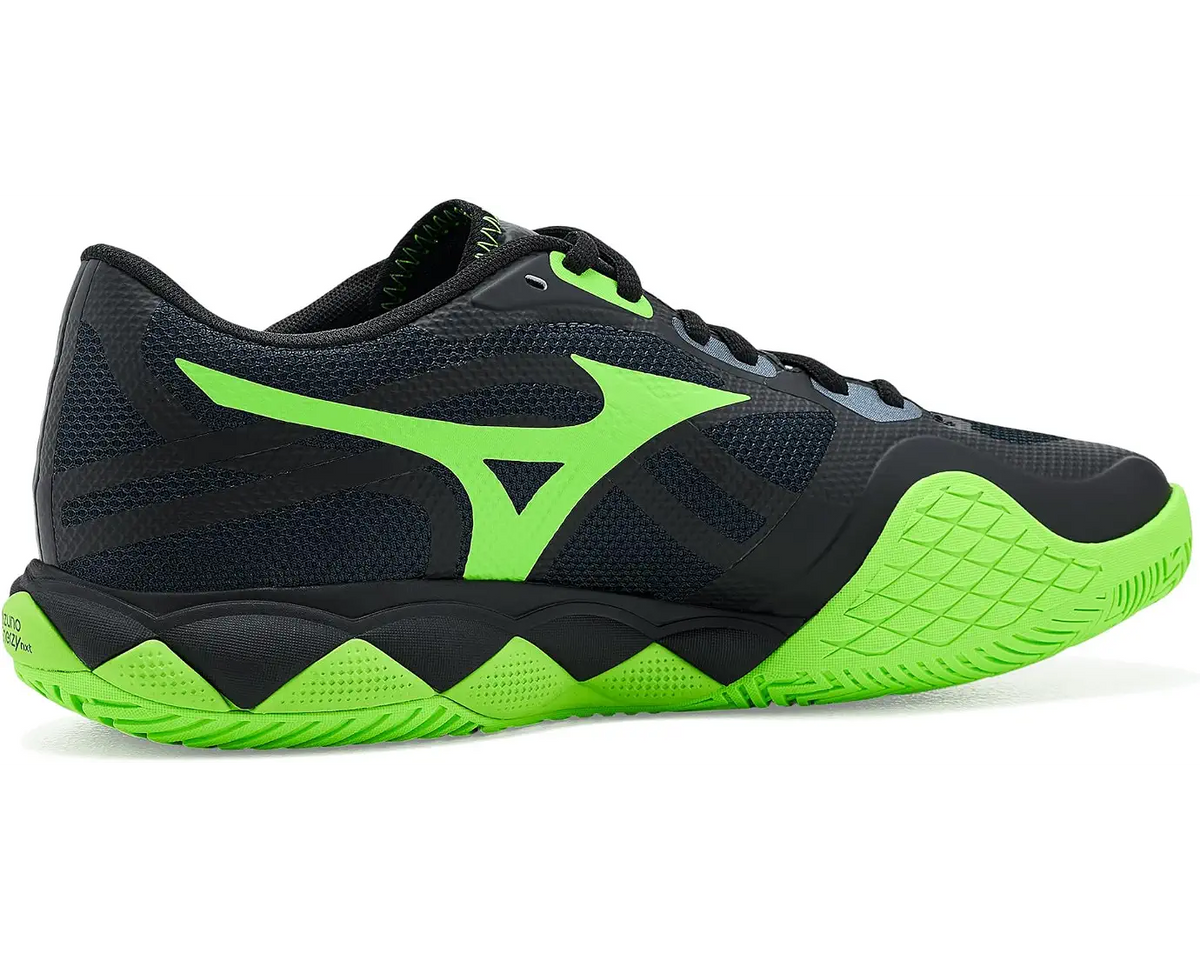 Mizuno 550094 Wave Enforce Tour 2 Ac Men’s Racquet Sports Shoe - Black-glowing Apple