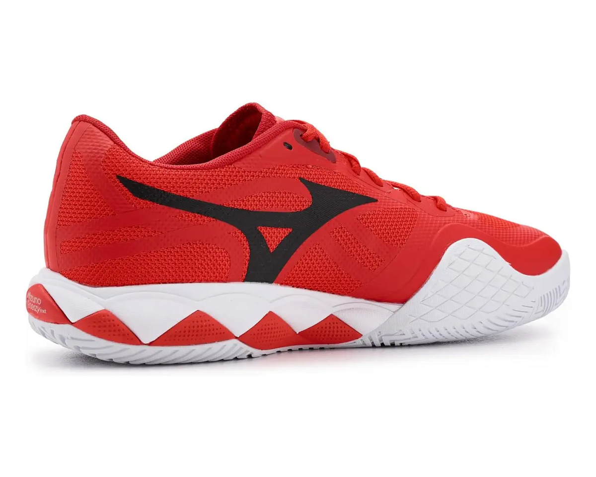 Mizuno 550094 Wave Enforce Tour 2 Ac Men’s Racquet Sports Shoe - Fiery Red-white
