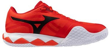 Mizuno 550094 Wave Enforce Tour 2 Ac Men’s Racquet Sports Shoe - Fiery Red-white