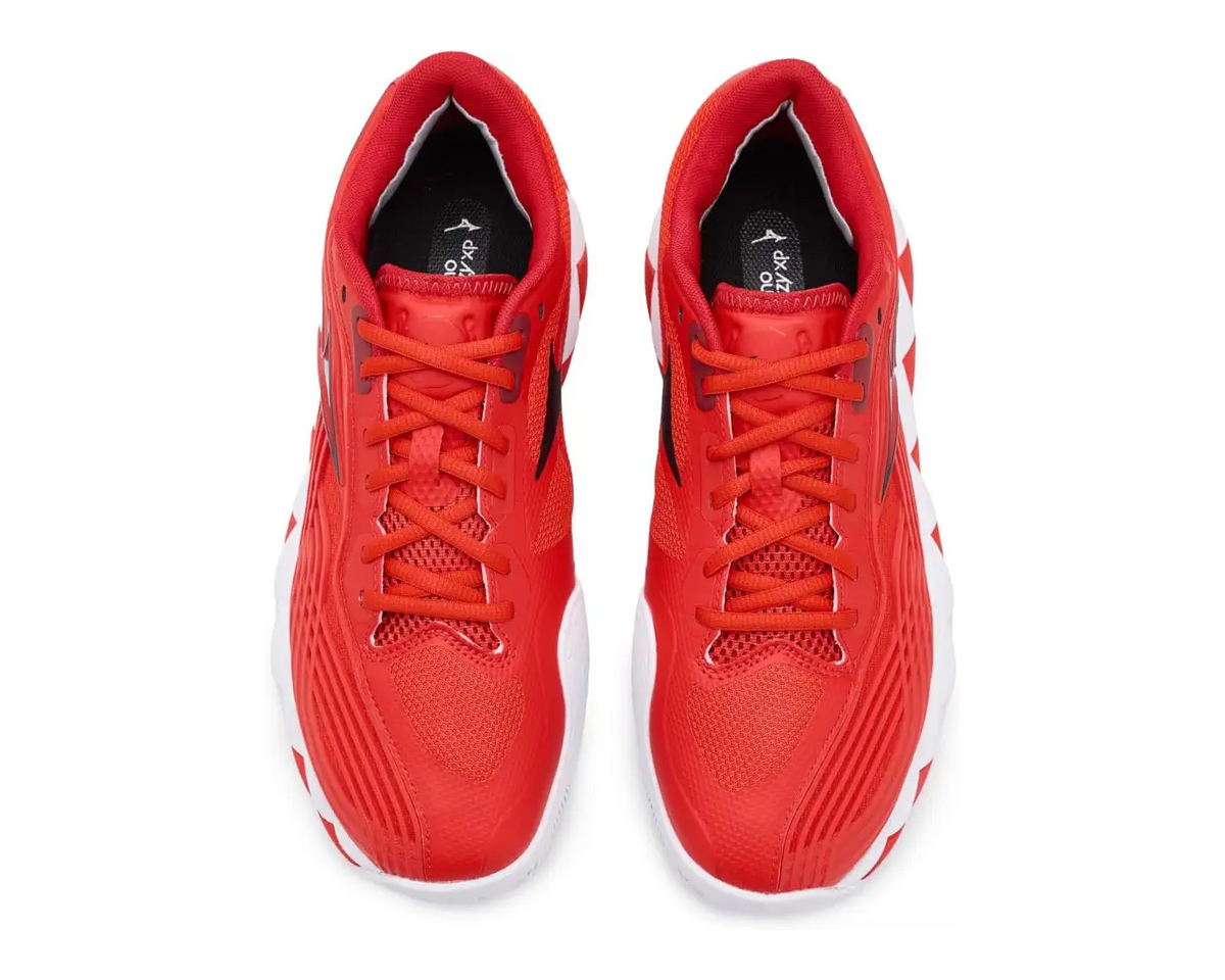 Mizuno 550094 Wave Enforce Tour 2 Ac Men’s Racquet Sports Shoe - Fiery Red-white