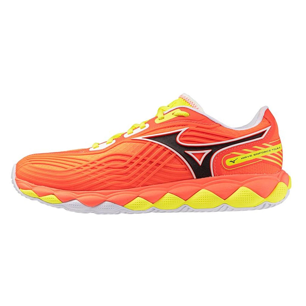 Mizuno 550094 Wave Enforce Tour 2 Ac Men’s Racquet Sports Shoe - Orange