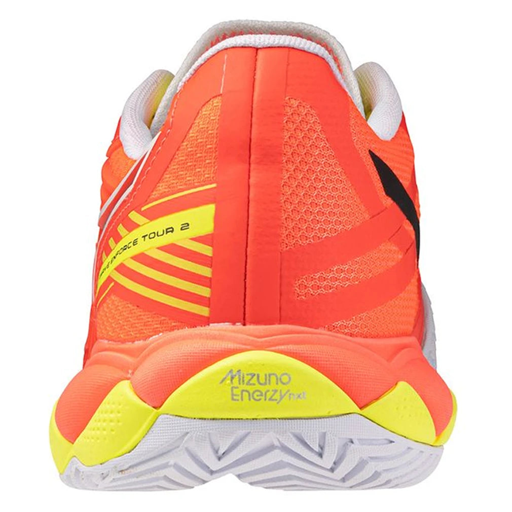 Mizuno 550094 Wave Enforce Tour 2 Ac Men’s Racquet Sports Shoe - Orange
