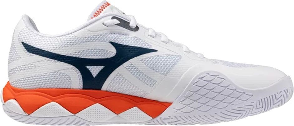 Mizuno 550094 Wave Enforce Tour 2 Ac Men’s Racquet Sports Shoe - White Insignia Blue