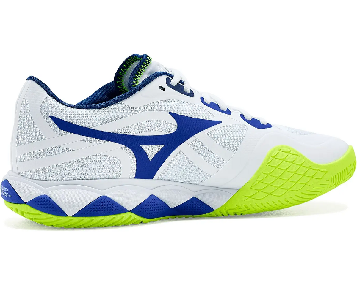 Mizuno 550094 Wave Enforce Tour 2 Ac Men’s Racquet Sports Shoe - White-dazzling Blue