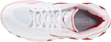 Mizuno 550095 Wave Enforce Tour 2 Ac Women’s Racquet Sports Shoe - White-pinkesque