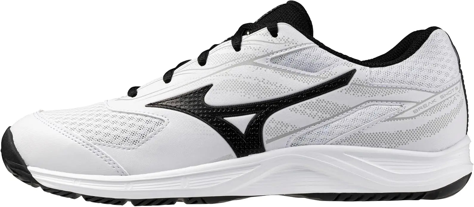 Mizuno 550096 Break Shot 5 Ac Men’s Tennis Shoes - White Black