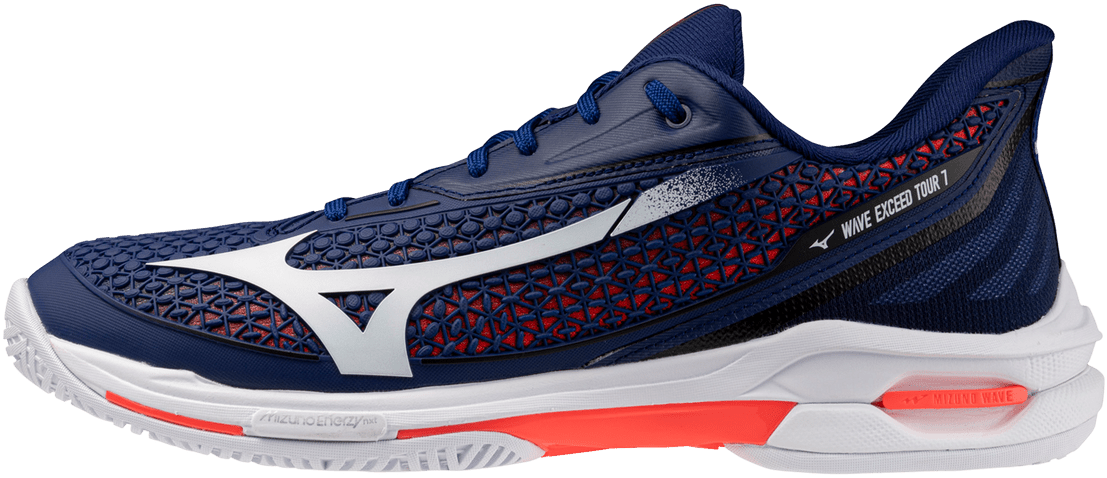 Mizuno 550118 Wave Exceed Tour 7 Ac Men Tennis Shoes - Beacon Blue White