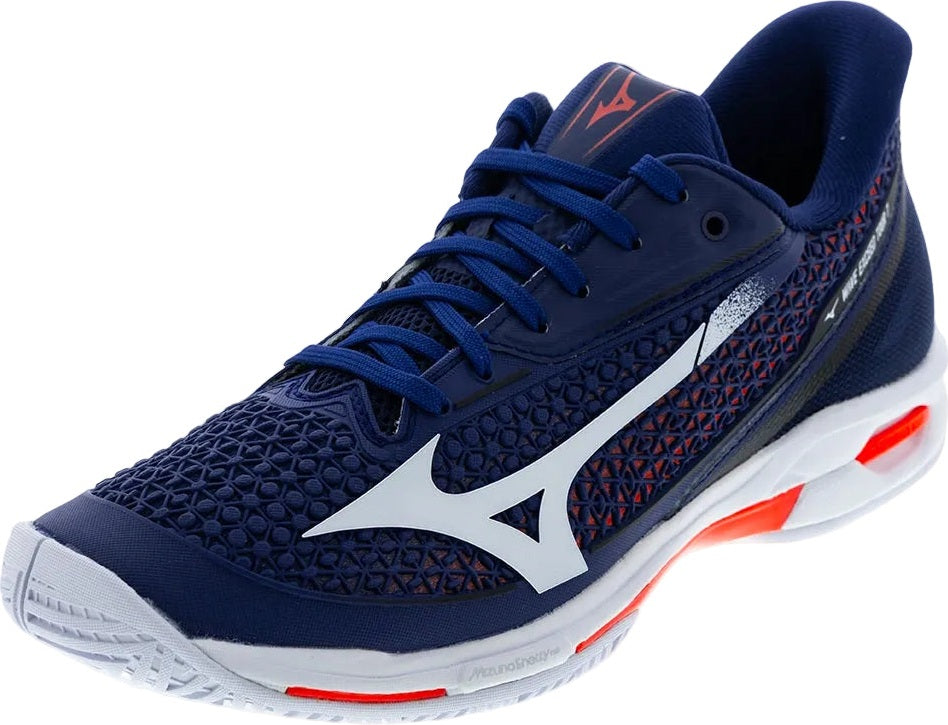 Mizuno 550118 Wave Exceed Tour 7 Ac Men Tennis Shoes - Beacon Blue White