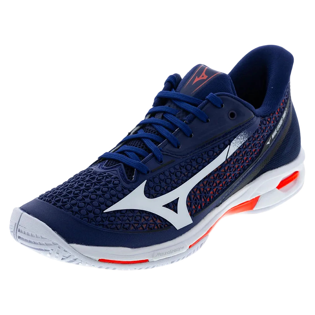 Mizuno 550118 Wave Exceed Tour 7 Ac Men Tennis Shoes - Beacon Blue White