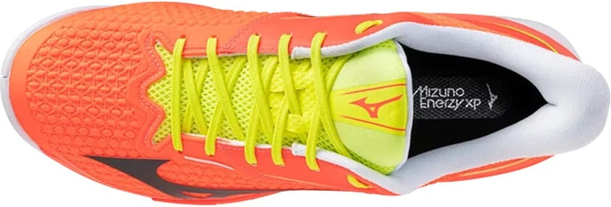 Mizuno 550118 Wave Exceed Tour 7 Ac Men Tennis Shoes - Lava Orange Black Oyster