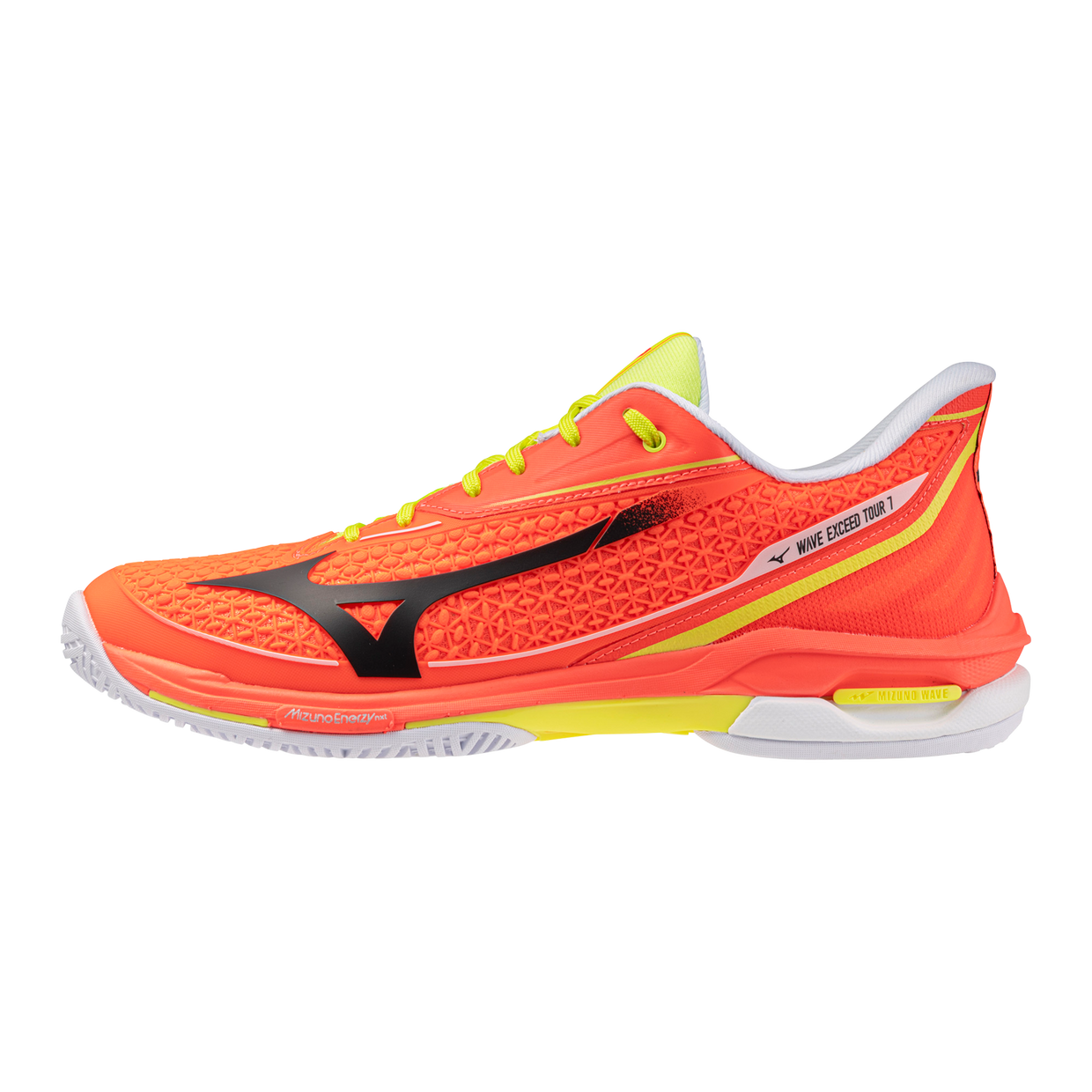 Mizuno 550118 Wave Exceed Tour 7 Ac Men Tennis Shoes - Lava Orange Black Oyster