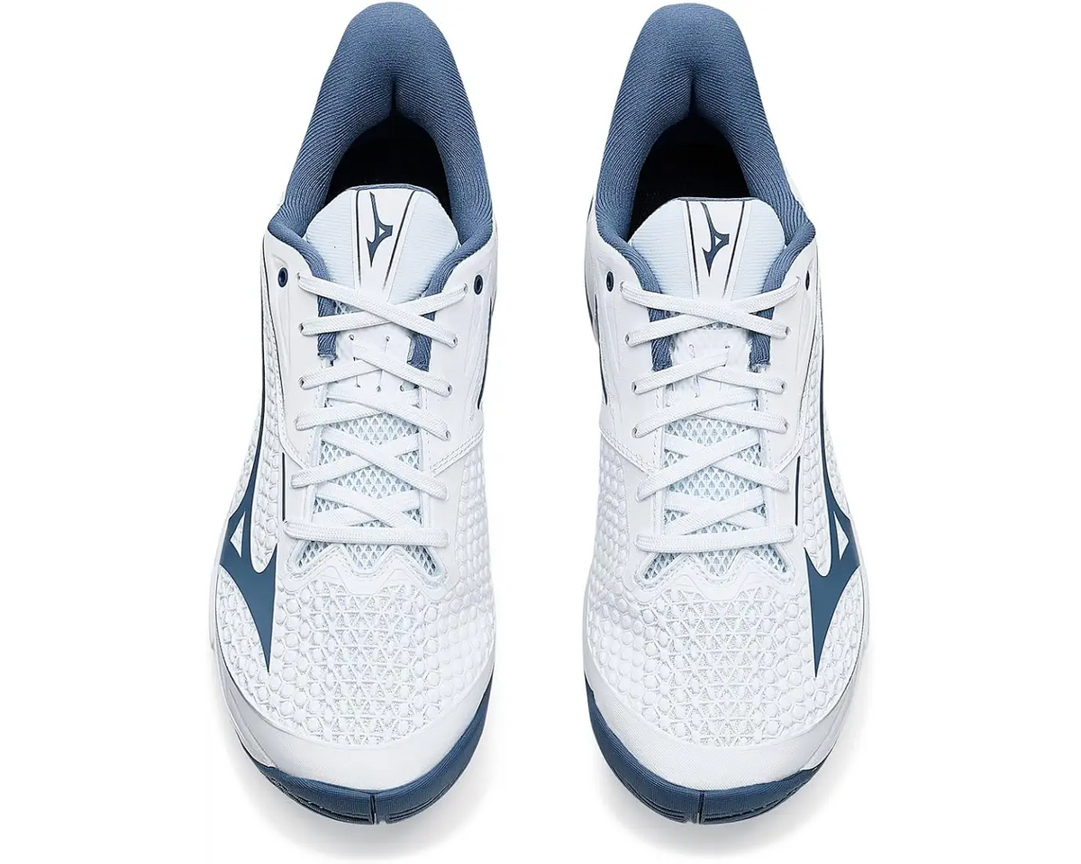 Mizuno 550118 Wave Exceed Tour 7 Ac Men Tennis Shoes - White China Blue