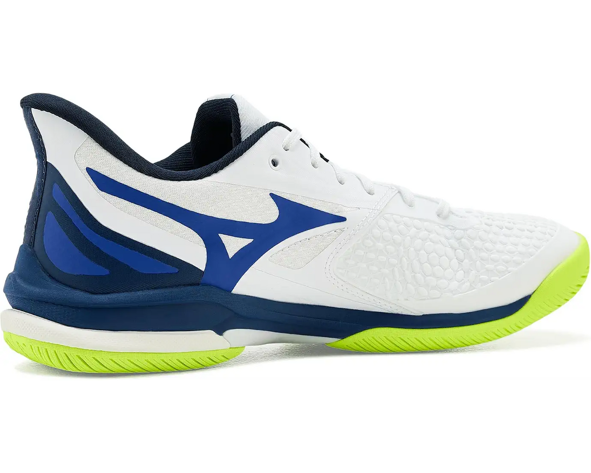Mizuno 550118 Wave Exceed Tour 7 Ac Men Tennis Shoes - White Dazzling Blue