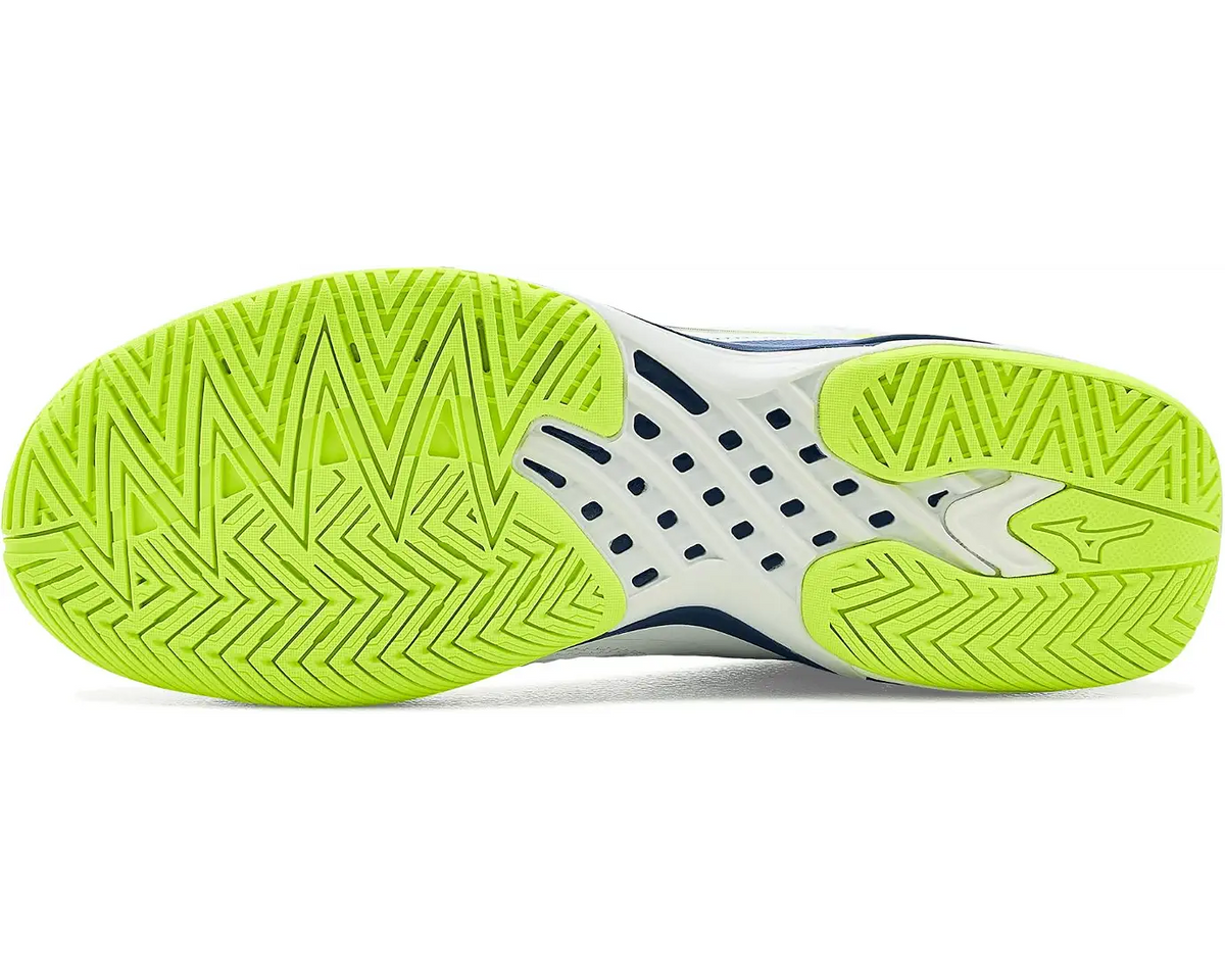 Mizuno 550118 Wave Exceed Tour 7 Ac Men Tennis Shoes - White Dazzling Blue