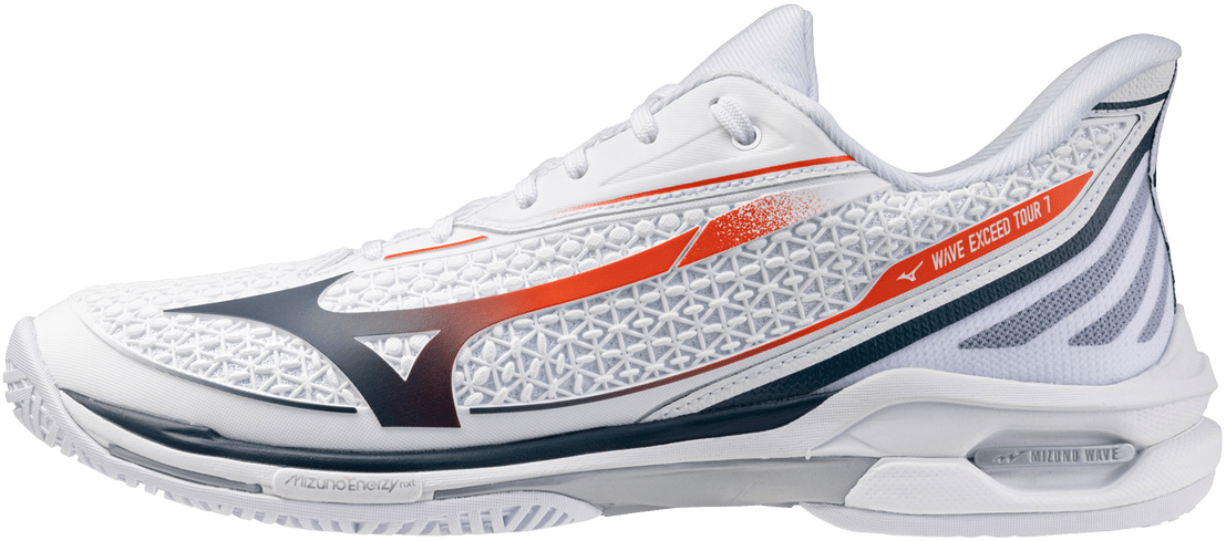 Mizuno 550118 Wave Exceed Tour 7 Ac Men Tennis Shoes - White Insignia Blue