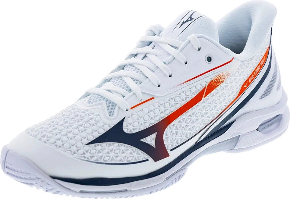 Mizuno 550118 Wave Exceed Tour 7 Ac Men Tennis Shoes - White Insignia Blue