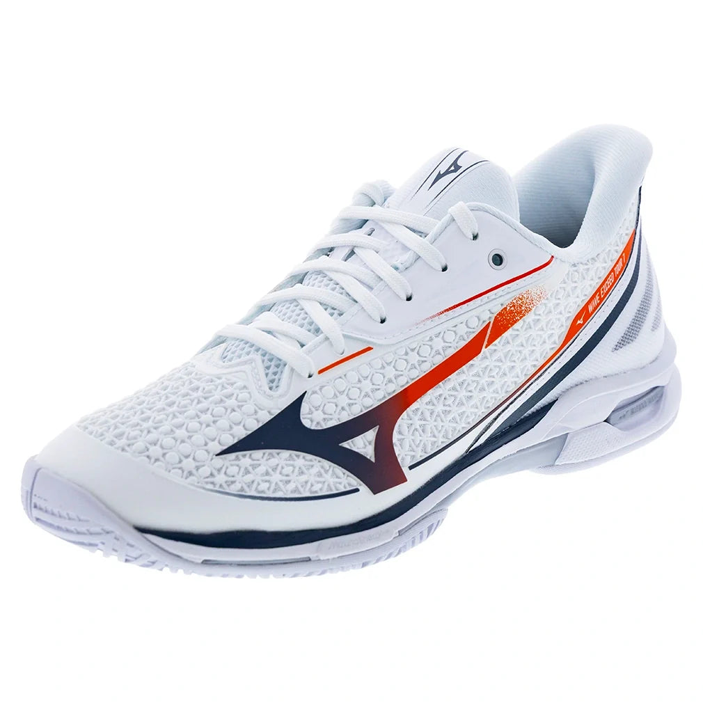 Mizuno 550118 Wave Exceed Tour 7 Ac Men Tennis Shoes - White Insignia Blue