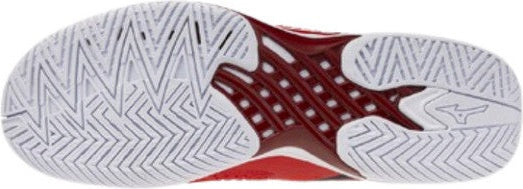 Mizuno 550118 Wave Exceed Tour 7 Ac Men’s Racquet Sports Shoe - Fiery Red-white