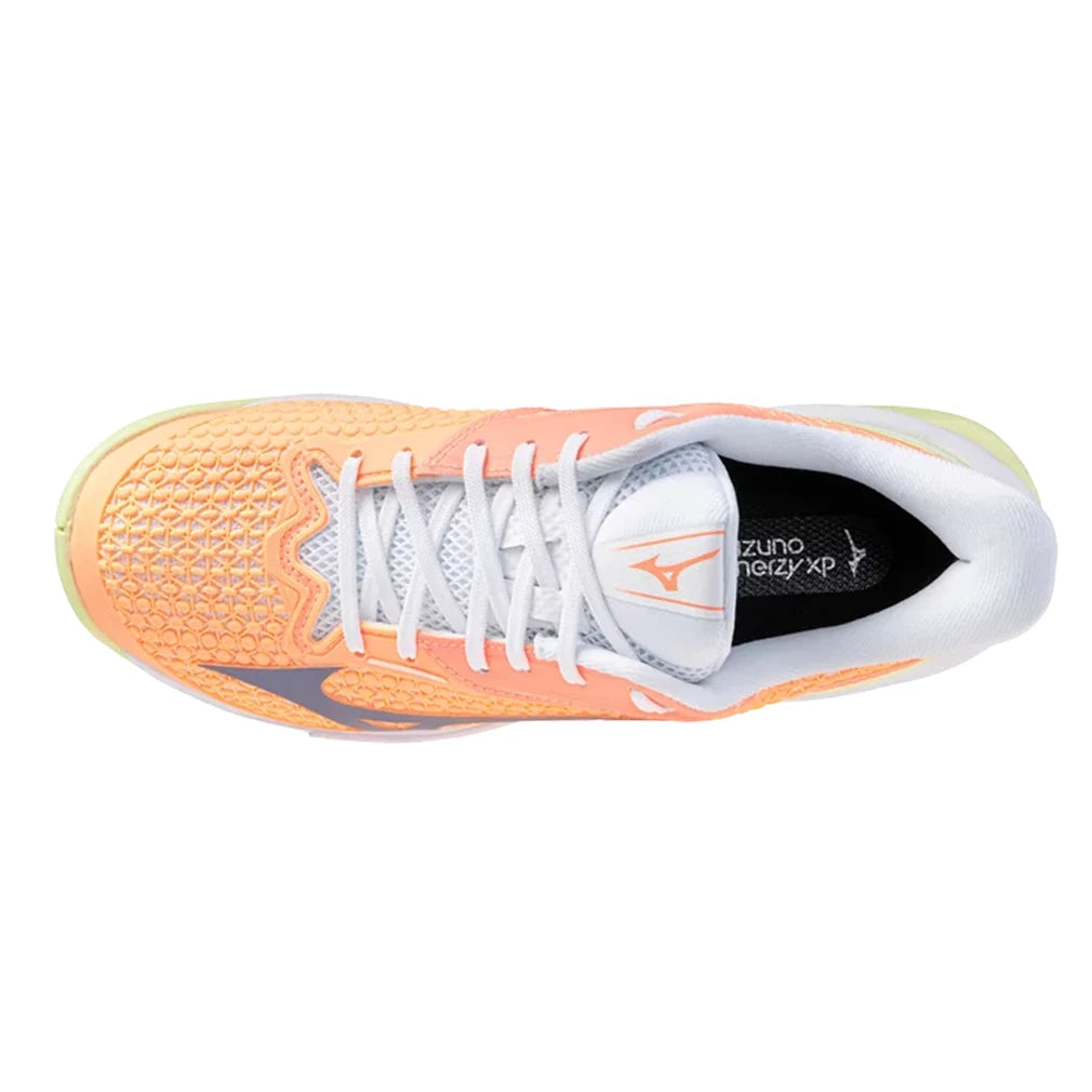 Mizuno 550119 Wave Exceed Tour 7 Ac Women Tennis Shoes - Flamingo Coral Wild Wind