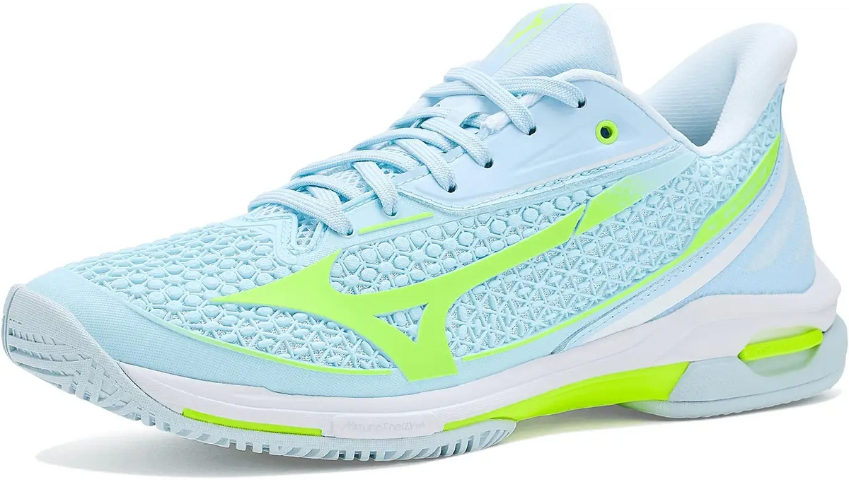 Mizuno 550119 Wave Exceed Tour 7 Ac Women Tennis Shoes - Ice Water Lightning