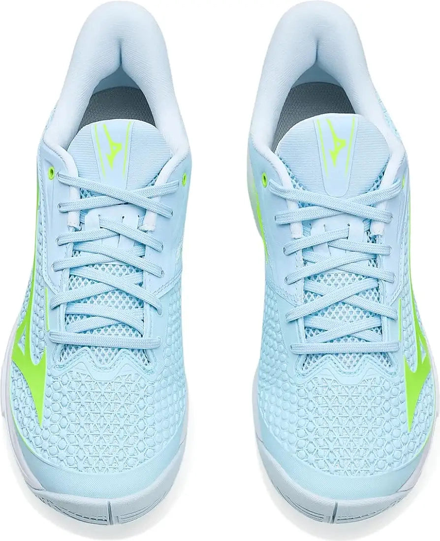 Mizuno 550119 Wave Exceed Tour 7 Ac Women Tennis Shoes - Ice Water Lightning