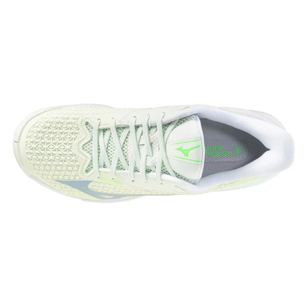 Mizuno 550119 Wave Exceed Tour 7 Ac Women Tennis Shoes - Phanton Green Growing Apple