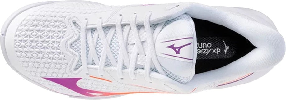 Mizuno 550119 Wave Exceed Tour 7 Ac Women Tennis Shoes - White Dahlia