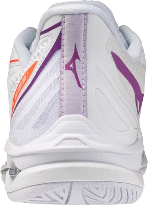 Mizuno 550119 Wave Exceed Tour 7 Ac Women Tennis Shoes - White Dahlia